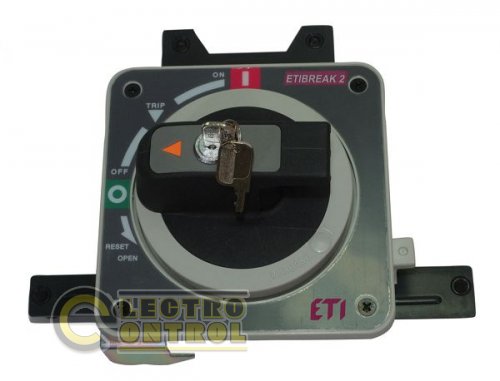 Рукоятка поворотная RO2 1250&1600 (черный/замок) 4672354 Рукоятка поворотная RO2 1250&1600 (черный/замок) 4672354