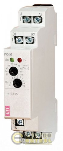Реле контроля тока PRI-51/2 (0,2..2A) (1x8A_AC1). 2471817