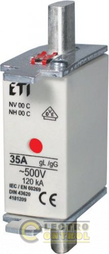Предохранитель NH-00C/gG 40A 400V KOMBI 4181110