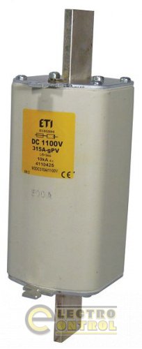 Предохранитель NH-3L_K gPV 350A 1100V DC (L/R=5ms, с бойком) 4110442