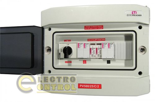 Розподільний щит PV500/25/C/4 1103042
