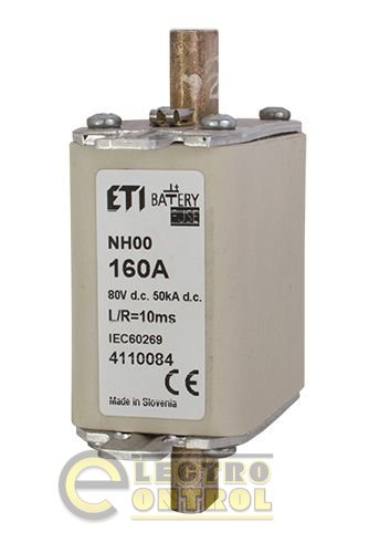 Предохранитель NH-00C  Battery  40A 80V DC 4110078