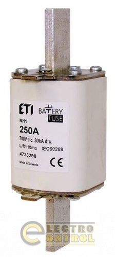 Предохранитель NH-1C  Battery  80A 80V DC 4110091
