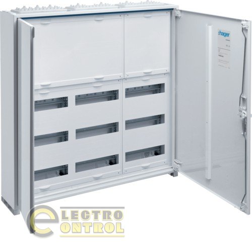 Щит Univers IP44/II 800x800x161мм 108мод. із блоком для клем