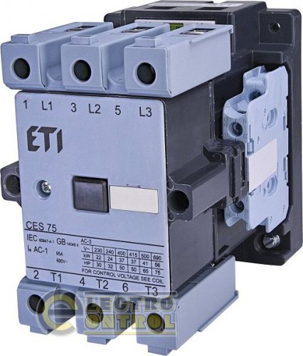 Контактор силовий CES 230V AC 75.22 (37 kW) 4646563