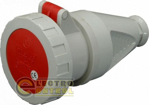Розетка переносная ISG  (IP 67), 16A, 400V, 5 полюсов