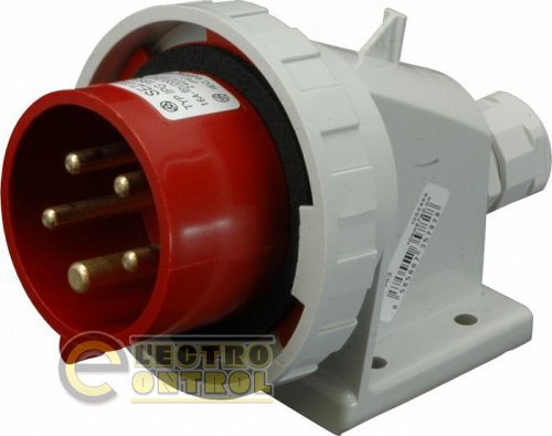 Штепсель настенный IPG (IP 67), 16A, 400V, 5 полюсов
