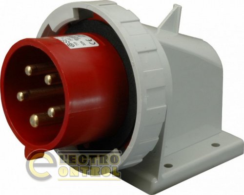 Штепсель вбудовується IRG (IP 67), 32A, 400V, 5 полюсів
