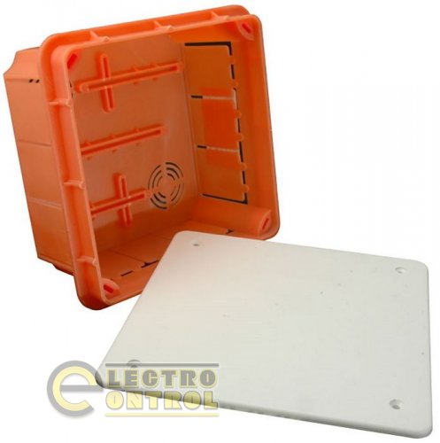 Распределительная коробка прямоугольная Lava line Pp/t (IP 40), размеры с крышкой 141x141x70 мм Распределительная коробка прямоугольная Lava line Pp/t (IP 40), размеры с крышкой 141x141x70 мм