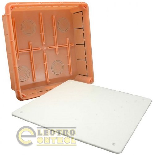 Распределительная коробка прямоугольная Lava line Pp/t (IP 40), размеры с крышкой 211x211x70 мм Распределительная коробка прямоугольная Lava line Pp/t (IP 40), размеры с крышкой 211x211x70 мм