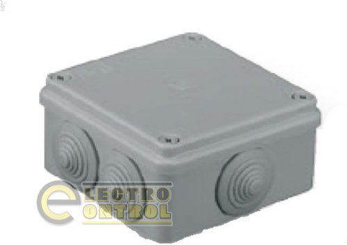 Коробка распределительная Box  размер 100х100х50  IP 55 сальники