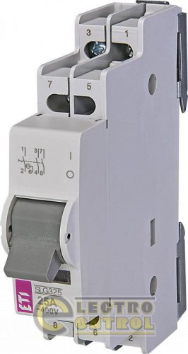 Выключатель с сигнальной лампой SLG 325 3p 25A (1-0) 760232105