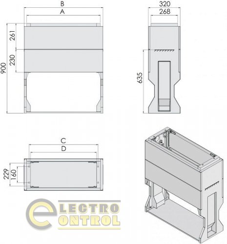 Цоколь KVR-P 0 1601611