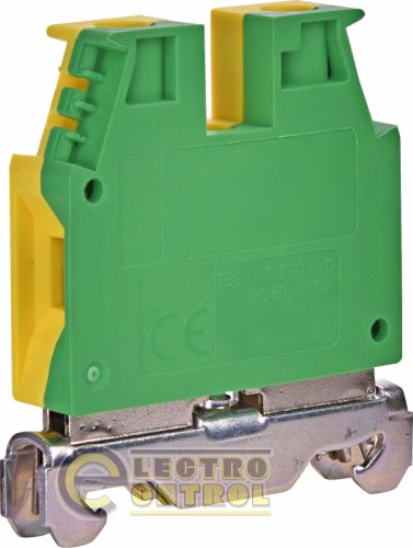 Клема гвинтова заземлююча ESC-TEC.6/O (6 мм2, жовто-зелена) 3903070