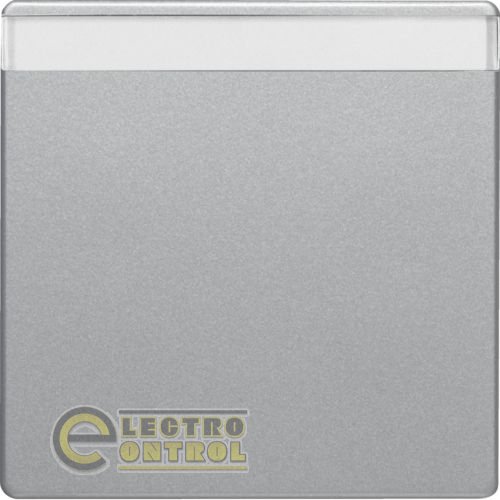 Клавиша 1Х с полем для надписей, алюминий, Q.х Клавиша 1Х с полем для надписей, алюминий, Q.х