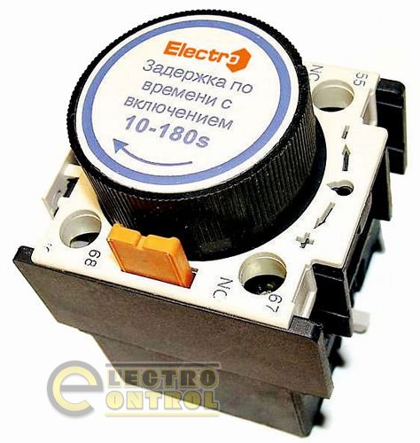 Приставка ПВЛн задержка на включение 0,1-30сек. 1з+1р Приставка ПВЛн задержка на включение 0,1-30сек. 1з+1р