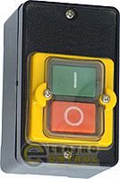 Пост-кнопка ПК722-2  10A  230/400B   ЗАЩИТА  IP65  (1 красная, 1 зеленая)
(в комлекте ПК722-2 защита IP65: корпус, кнопка краная/зеленая, силиконовый колпачок, резиновая прокладка, сальники)