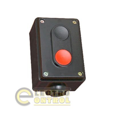 Пост кнопковий ПК722-2 10A 230/400B (1 червона, 1 чорна)