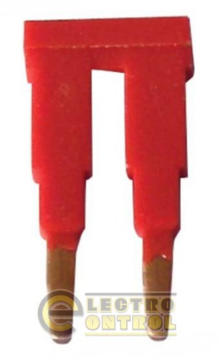 Перемычка 2-х полюсная для клемм сечением 4 мм2 Перемычка 2-х полюсная для клемм сечением 4 мм2