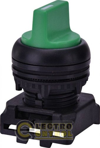 Выключатель поворотный EGS2-N90-G (2-х позиционный, с фиксацией 0-1, 90°, зеленый) 4771321
