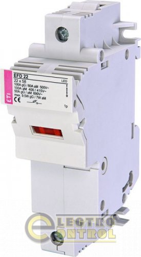 Разъединитель EFD 22 LED 1p 2570011
