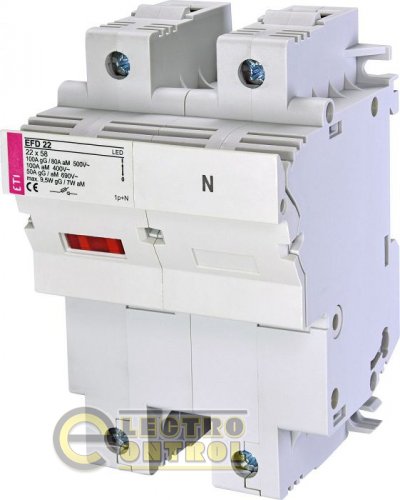 Разъединитель EFD 22 LED 1p+N 2570012