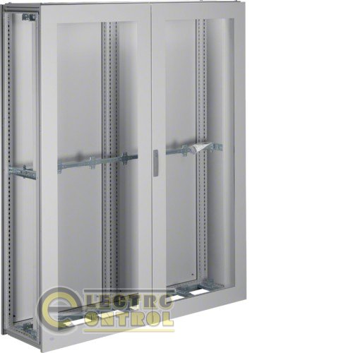 Шкаф Univers, IP54/I, 1900x1600x400мм прозрачные дверцы, серый