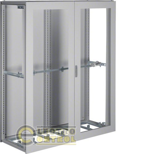 Шкаф Univers, IP54/I, 1900x1600x600мм прозрачные дверцы, серый