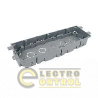 Коробка для приборов, ШхВхГ 249х71х31-41 мм, темно-серый Коробка для приборов, ШхВхГ 249х71х31-41 мм, темно-серый