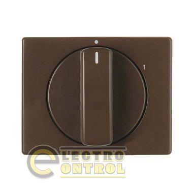 Панель для поворотных выключателей, коричневая, ARSYS