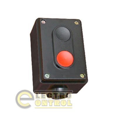 Пост кнопка ПК722-2 10A 230/400B IP54 (1 красная, 1 зелёная N0+NC)
