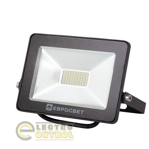 Прожектор 20W 1600Lm 6400K IP65 EVRO LIGHT EV-20-01 НМ