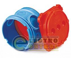 Коробка установочная для заливки в бетон, 70х100мм