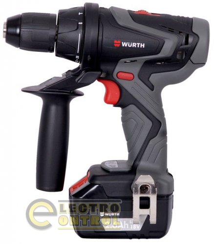 Аккумуляторный ударный шуруповерт BHD18 POWER-2X4,0H LI-Ion