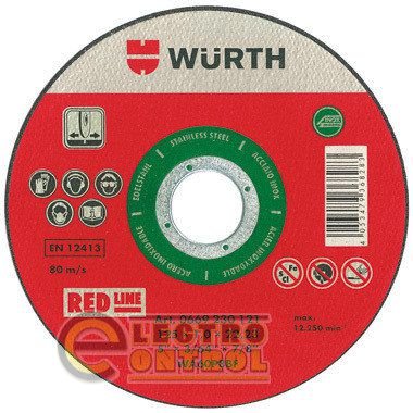 Диск відрізний GREEN-A2-SR-TH1,0-BR22,23-D125MM