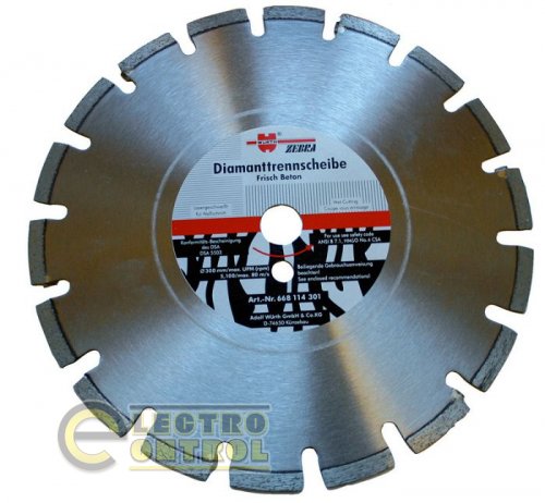 Диск алмазний по бетону, 400x25.4 26Seg 40.0x3.2x8.0 + 3.0