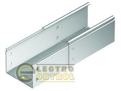 Телескопическое расширение лотка 300х80 L600 мм, оцинкованное Телескопическое расширение лотка 300х80 L600 мм, оцинкованное