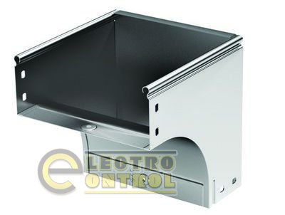 Угол CDV 90 вертикальный внешний осн.400 H80, нержавеющий Угол CDV 90 вертикальный внешний осн.400 H80, нержавеющий