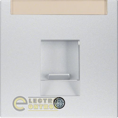 Накладка для суппортов под модуль RJ12/RJ45, алюминий B.х