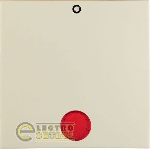 Клавиша 1Х с надписью "0" с линзой, белая S.1 Клавиша 1Х с надписью "0" с линзой, белая S.1