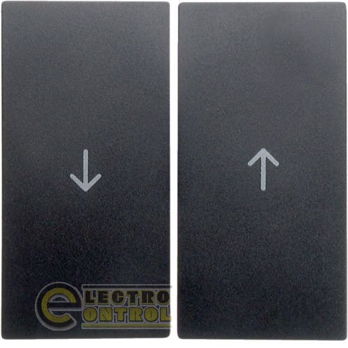 Клавиша 2Х с знаком "Стрелка" антрацит B.х Клавиша 2Х с знаком "Стрелка" антрацит B.х