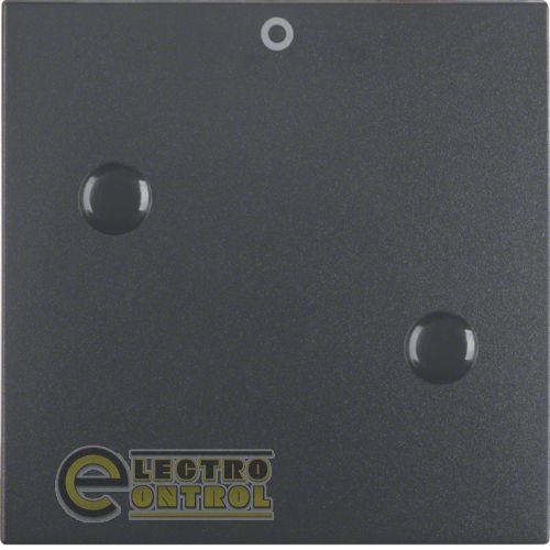 Клавиша 1Х с знаком 0, прикручивается, антрацит B.х Клавиша 1Х с знаком 0, прикручивается, антрацит B.х