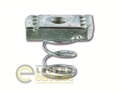 Гайка для подвешивания профиля (с пружиной) М8х35