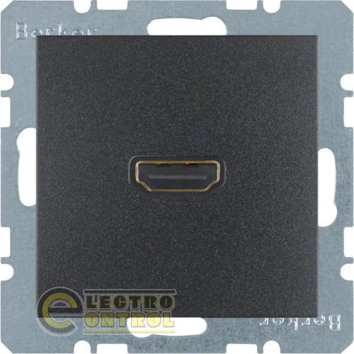 HDMI-розетка, антрацит B.х