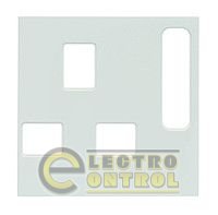 Панель к розетке UK-стандарта с выключателем S.1/B.х полярная белизна