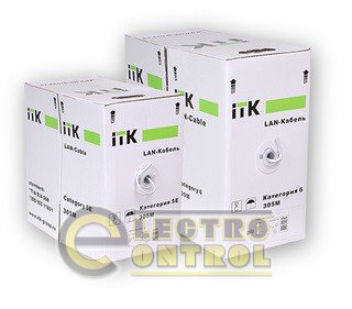 Каб. вп ШПД F/UTP, кат.5E 4х2х0,48мм solid, LDPE, 305м