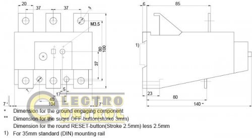 Теплові реле CES-RT4-120 (CES 140…400_90-120) 4646606