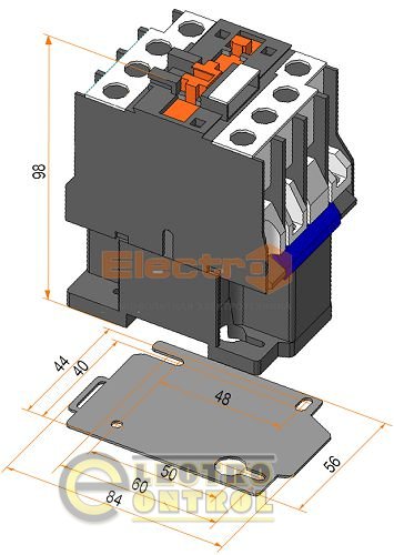 Пускатель ПМЛо-1-32    32А  380В    АС3  1NО