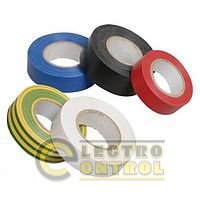 Лента изоляционная PVC  0,13mm  x  19mm x 20 метров, черная (упаковка 10 шт - 72х72х190)