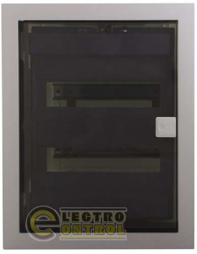 Щит металопластиковий ECG28 PT (24+4модуля, пластикові прозорі двері) 1101181